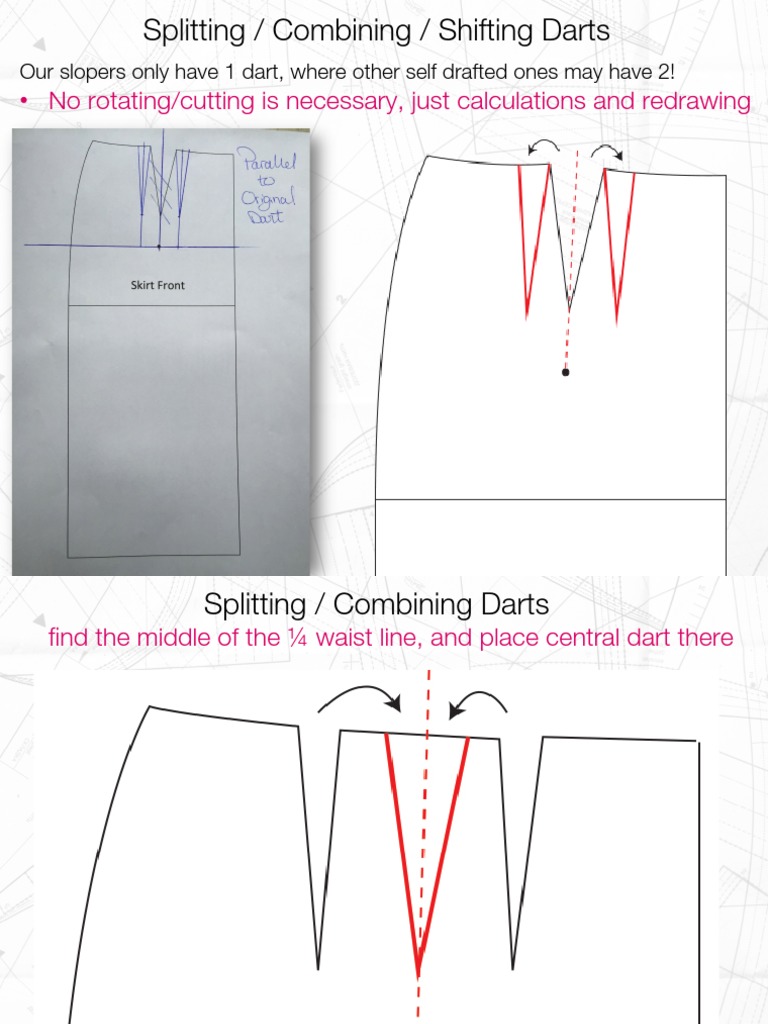 Dart Manipulation Techniques for Skirts | PDF | Nature | Teaching ...
