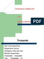 Materi Musyawarah Ambalan
