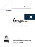 América Latina-Aspectos Censos-2000-UN PDF