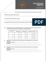 Advanced Level Reaction Rates