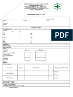 Formulir Asuhan Gizi