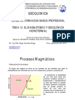 Magmatismo Hidrotermalismo PDF