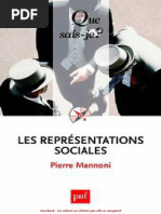 LES REPRESENTATIONS SOCIALES. Pierre Mannoni..pdf