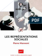 LES REPRESENTATIONS SOCIALES. Pierre Mannoni PDF