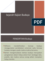 Sejarah Kajian Budaya: Sesi Ke-2