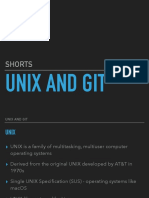 Unix Git Shorts