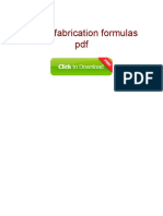 Piping Fabrication Formulas PDF