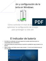 Tutorial Configuracion Bateria