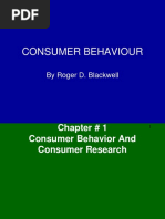 CONSUMER BEHAVIOUR Updated