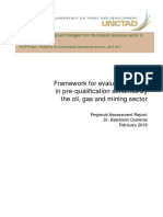 Framework For Evaluating Smes in Pre-Qualification Schemes by The Oil, Gas and Mining Sector