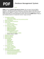 DBMS Tutorial PDF