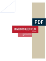 University Guest House Manual Drawings 2017