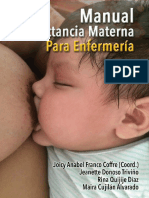 Manual de Lactancia Materna para Enfermería PDF