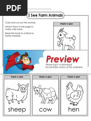 Farm Flip Book