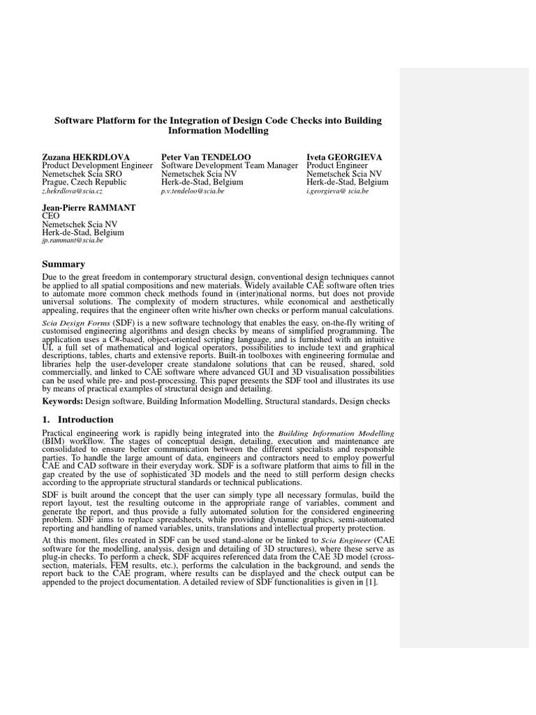 BIM and Building Codes PDF PDF Scripting Language Programming