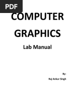 Computer Graphics Practical Manual