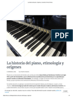 La Historia Del Piano_ Orígenes y Evolución _ Hinves Pianos