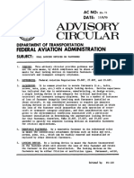 Advisory Circular: Federal Aviation Administration