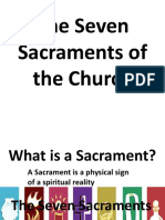 The Seven Sacraments of The Church