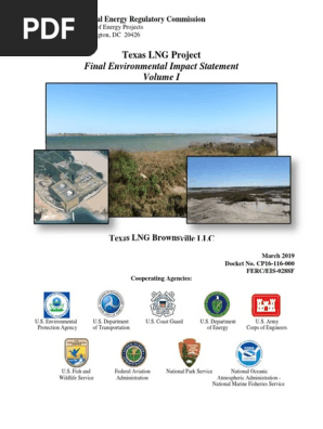 Volume I | Pdf | Federal Energy Regulatory Commission | Liquefied Natural Gas