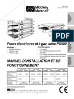 Fours Électriques Et À Gaz, Série PS500: Modèles: Combinaisons