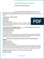 Current Affairs Questions and Answers PDF January 2019