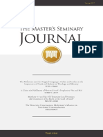 Master's Seminary Journal 28-1 PDF