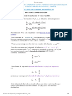 Derivadas Parciales