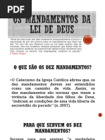 Os Mandamentos Da Lei de Deus