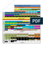 Horario Completo I Copa Upc 2019