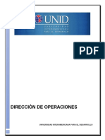 Direccion de Operaciones