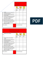 Lista de Cotejo. Narracion Fabula