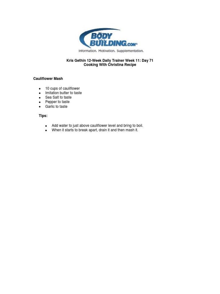 Kris Gethin 12 Week Daily Trainer Week 11 Bodybuil 5a3884a41723ddce3f145214 PDF PDF