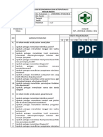 Daftar Tilik SOP Penilaian Kelengkapan Dan Ketepatan Isi Rekam Medis