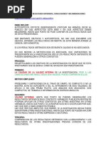 Discusión de Resultados Obtenidos, Conclusiones y Recomendaciones