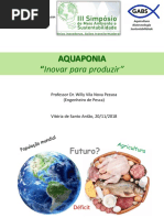 Palestra III Simposio de Meio Ambiente e Sustentabilidade IFPE VSA