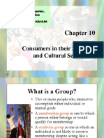 Consumers in Their Social and Cultural Settings: Consumer Behavior, Eighth Edition