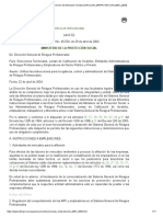 Derecho Del Bienestar Familiar (CIRCULAR - MINPROTECCION - 0001 - 2004)