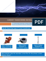 Current Transformers Installation Quiz