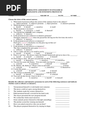 reflexive and intensive worksheet pdf grammatical number linguistics