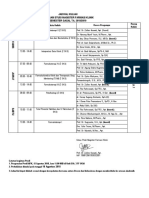 Jadwal MFK Semester Gasal TA 2018 Lengkap