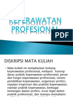 KEPERAWATAN SEBAGAI PROFESI