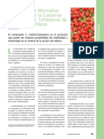 Una Novedosa Alternativa para Prolongar La Conservación de Frutas - Inhibidores de La Acción Del Etileno