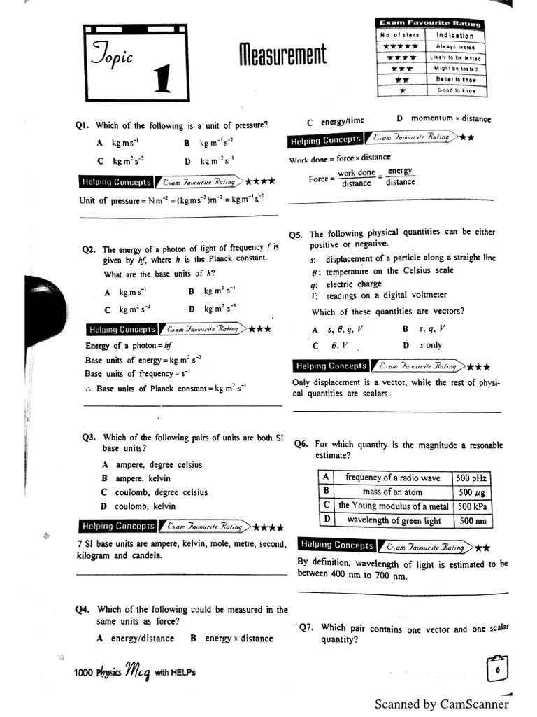 1000 Redspot Physics Pdf