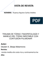 Contusion Pulmonar Revista de Revista