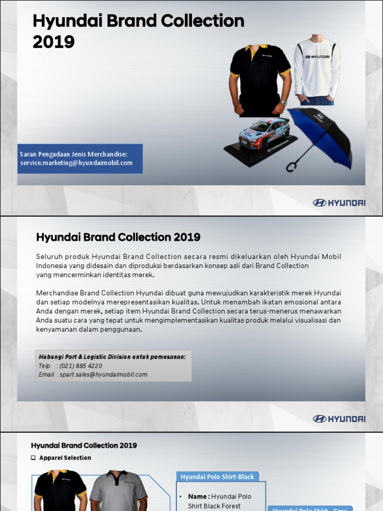 2019 Hyundai Brand Collection | PDF | Clothing | Fashion