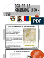 República de La Nueva Granada 1830 - 1850