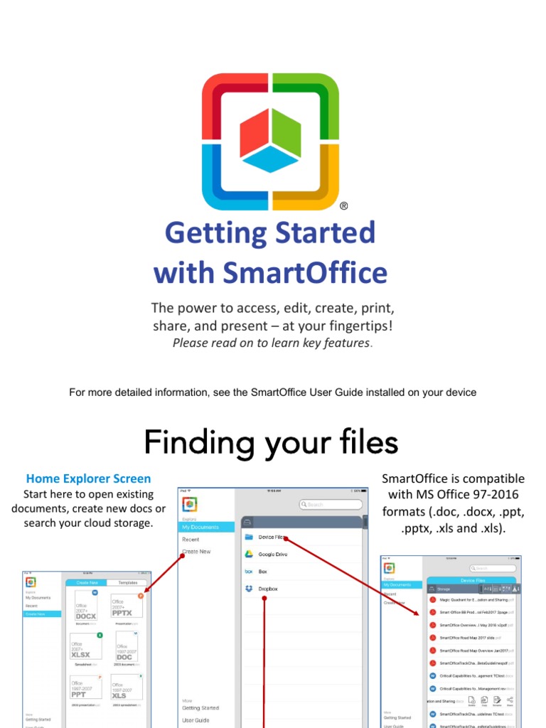 Getting Started | PDF | Spreadsheet | File Format