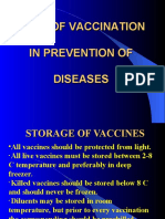 Role of Vaccination in Prevention of Diseases