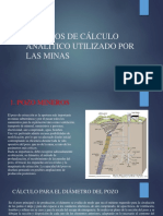 Métodos de Calculo Analítico Utilizado en Minas